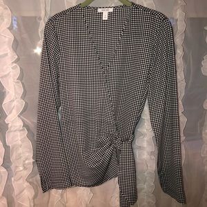 Houndstooth top